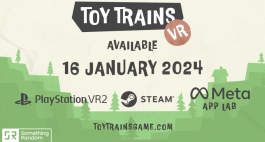 波兰VR工作室宣布VR益智游戏《Toy Trains》将于2024年1月16日推出